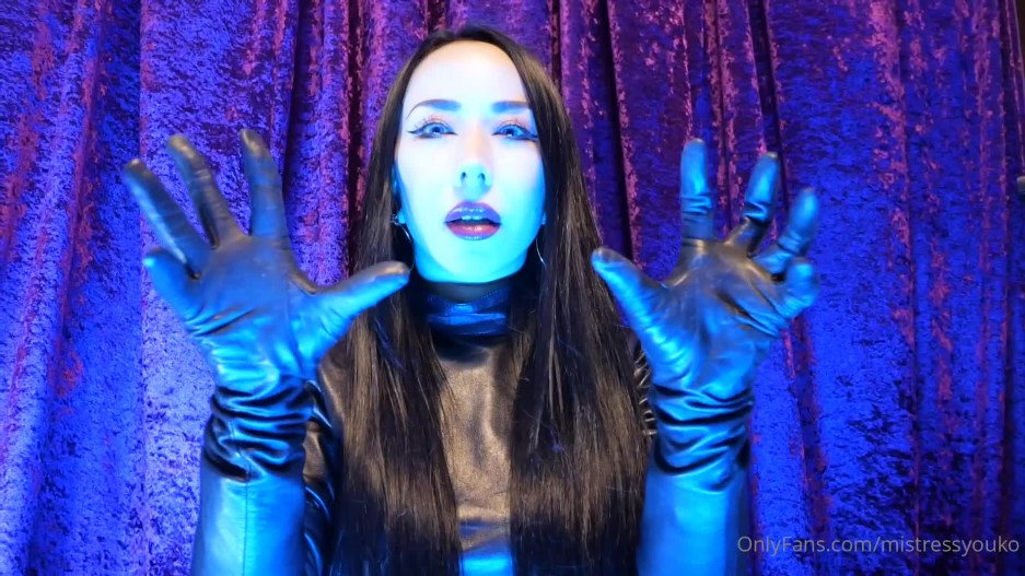 Mistress Youko - Suffer In My Leather Gloved Hands -Handpicked Jerk-Off Instruction